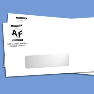 #10 Window Envelopes Custom Printing Black - Phase3Graphics.com