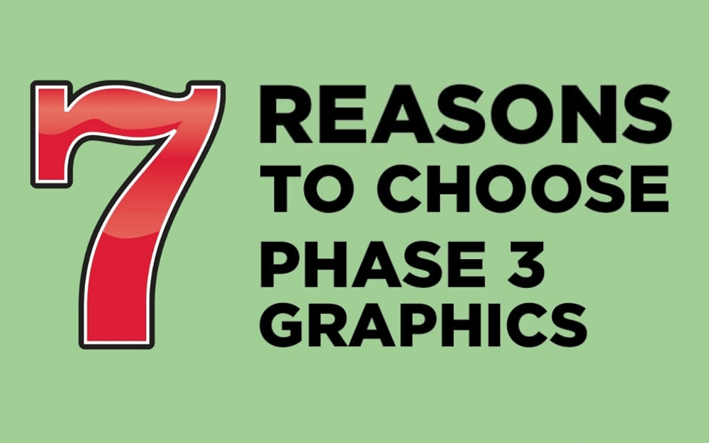 7 Reasons to Choose Phase 3 Graphics Printing Company in Grand Rapids MI - Phase3Graphics.com