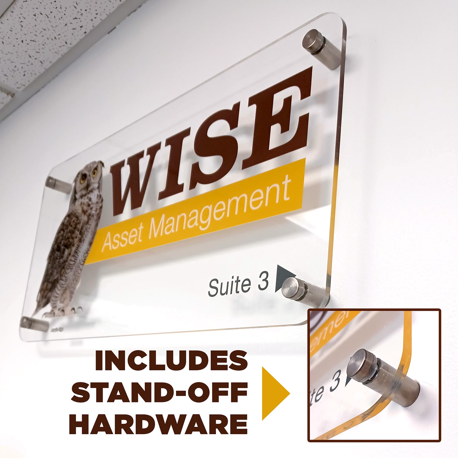 Acrylic Signs Custom Acrylic Signs in Any Size or Shape, Custom Made in Grand Rapids MI - Phase3Graphics.com