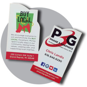 500 Die Cut Business Cards for $199