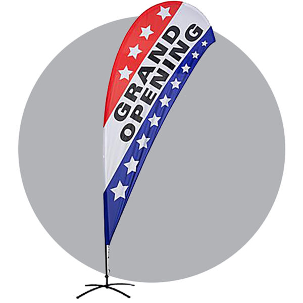 9' Teardrop Flag for $155